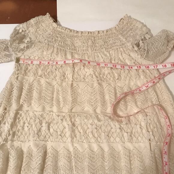 Band of Gypsies Lace off the shoulder swing dress - Picture 11 of 14